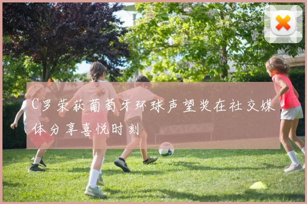 C罗荣获葡萄牙环球声望奖在社交媒体分享喜悦时刻