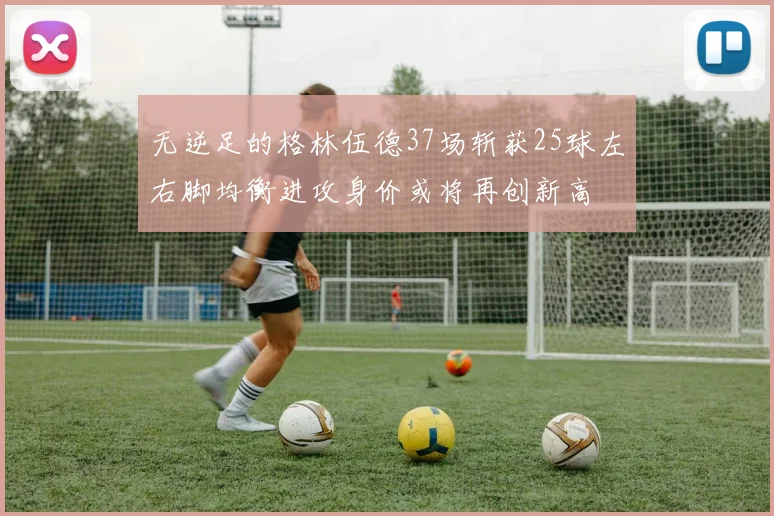 无逆足的格林伍德37场斩获25球左右脚均衡进攻身价或将再创新高
